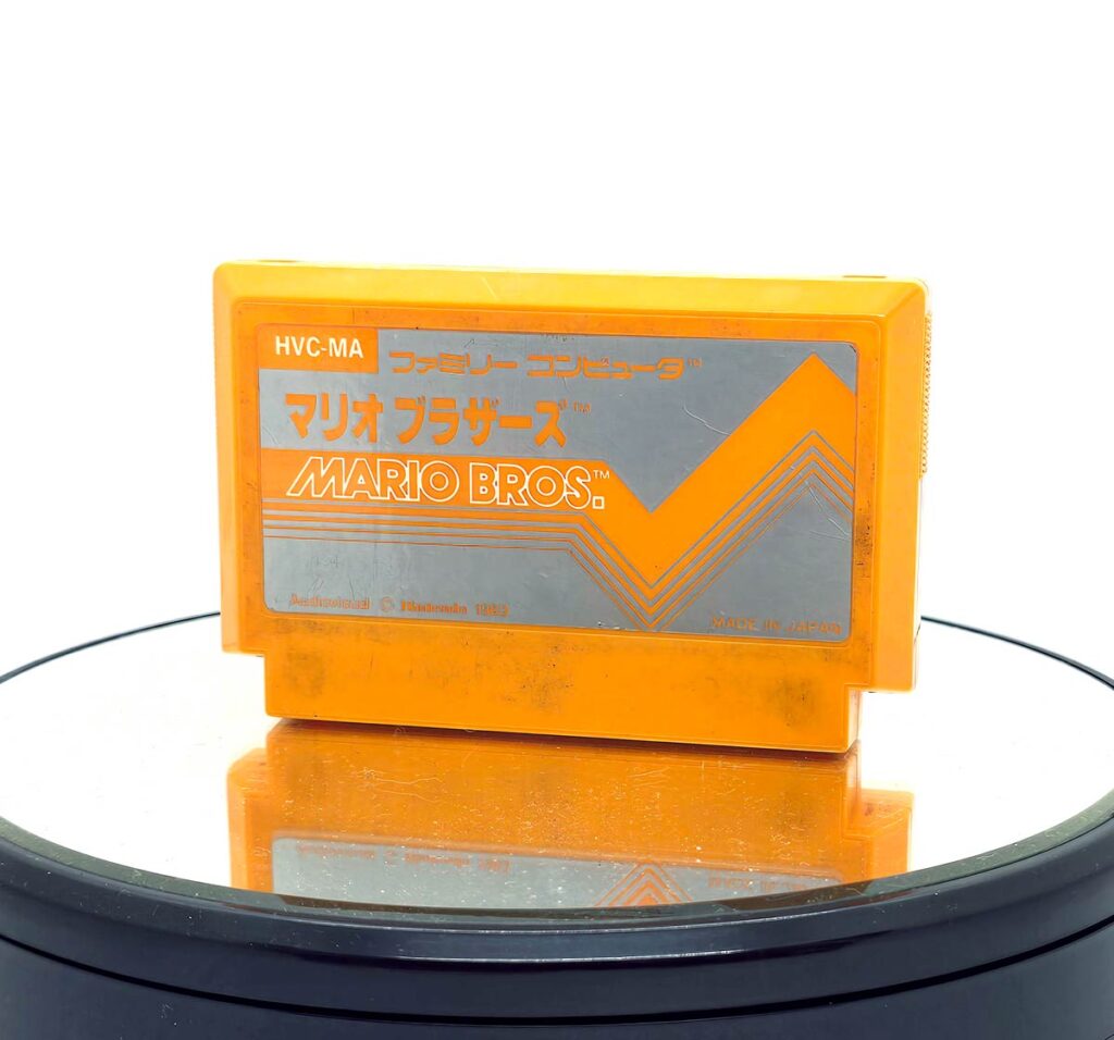 マリオブラザーズカセット外観